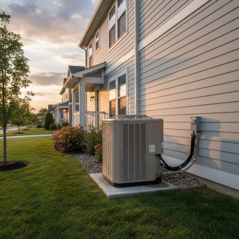 Central Ac Installation detail