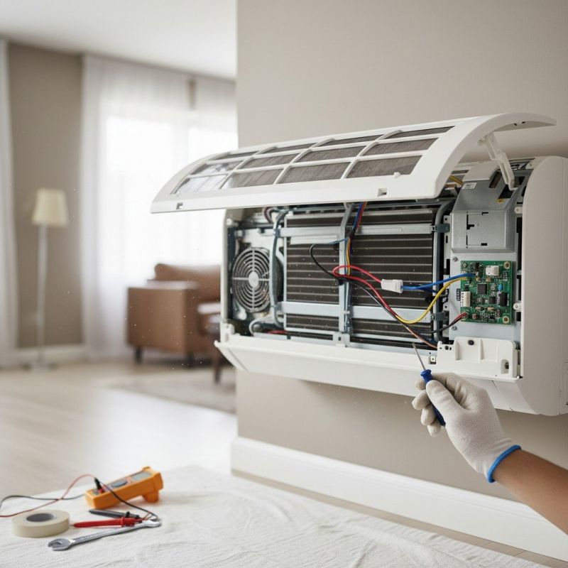 Ductless Minisplit Service detail